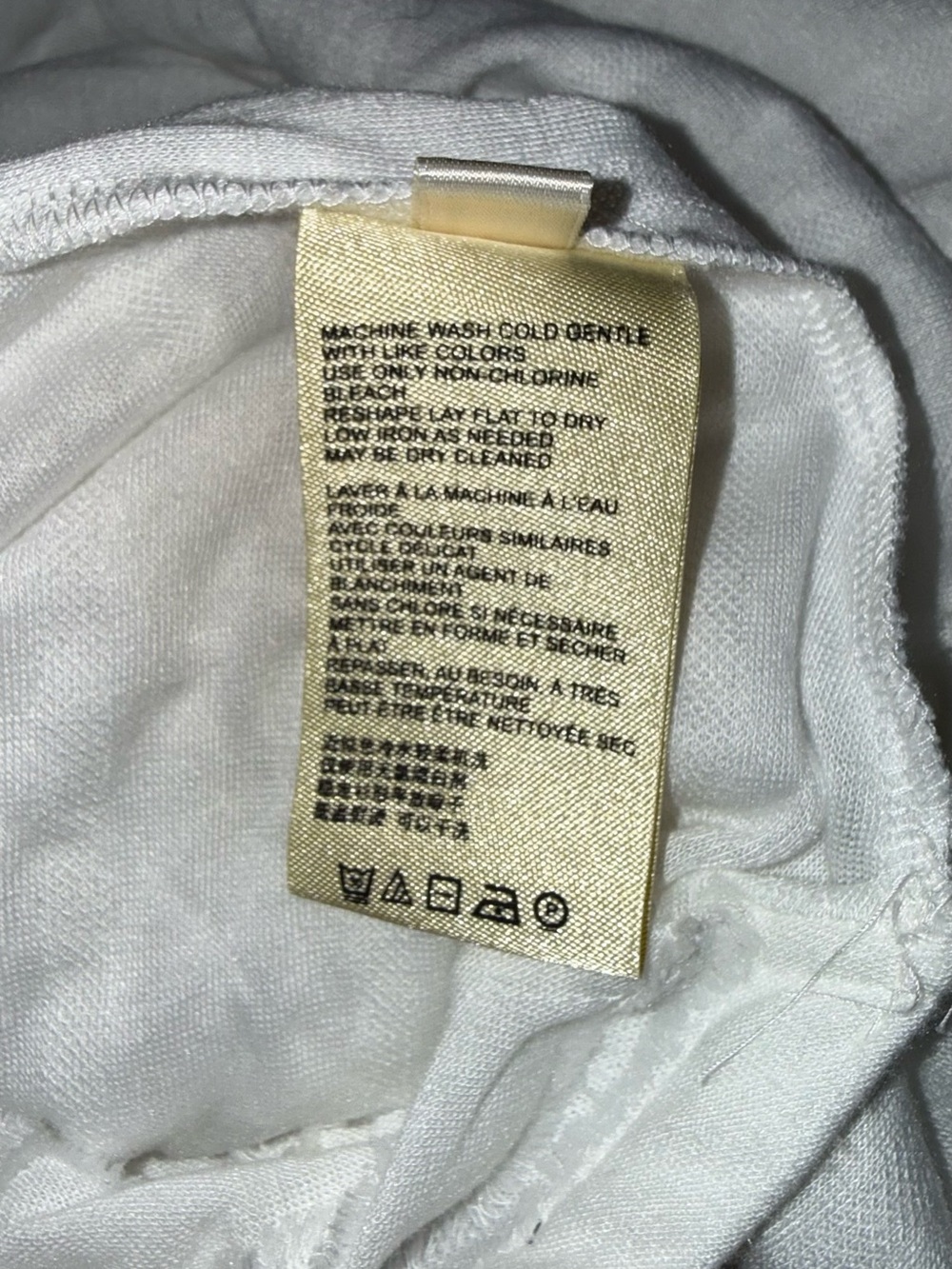 Anthropologie - White Wrap-Front Long Sleeve Top - Maeve - Large - Picture 5 of 6